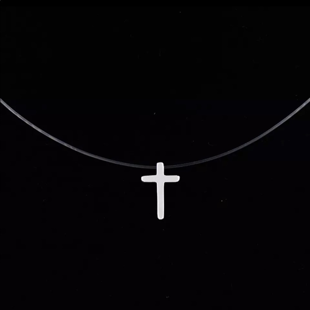 Transparent Invisible Choker Necklace - Picture 9 of 9